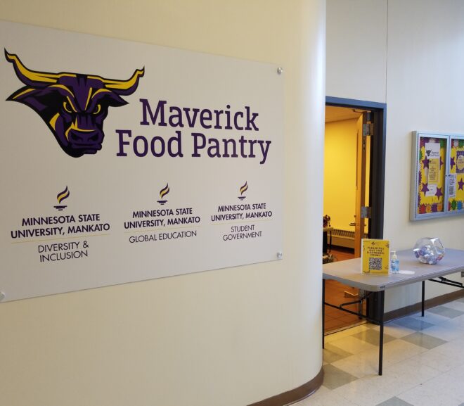 NEW! Maverick Food Pantry Now Opened! Two Free Food Shelves In and Around Campus Now Operating For Students