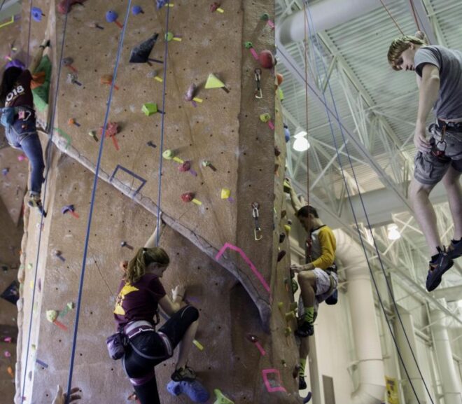 Rock Climbing Wall Increases Number of Climbers and Days of Operation