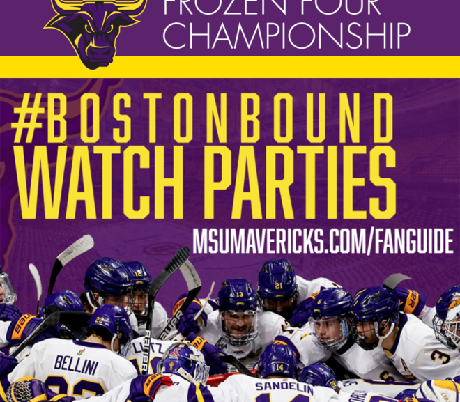 GO MAVS! CSU Watch Party Among Frozen Four Championship Viewing Locations