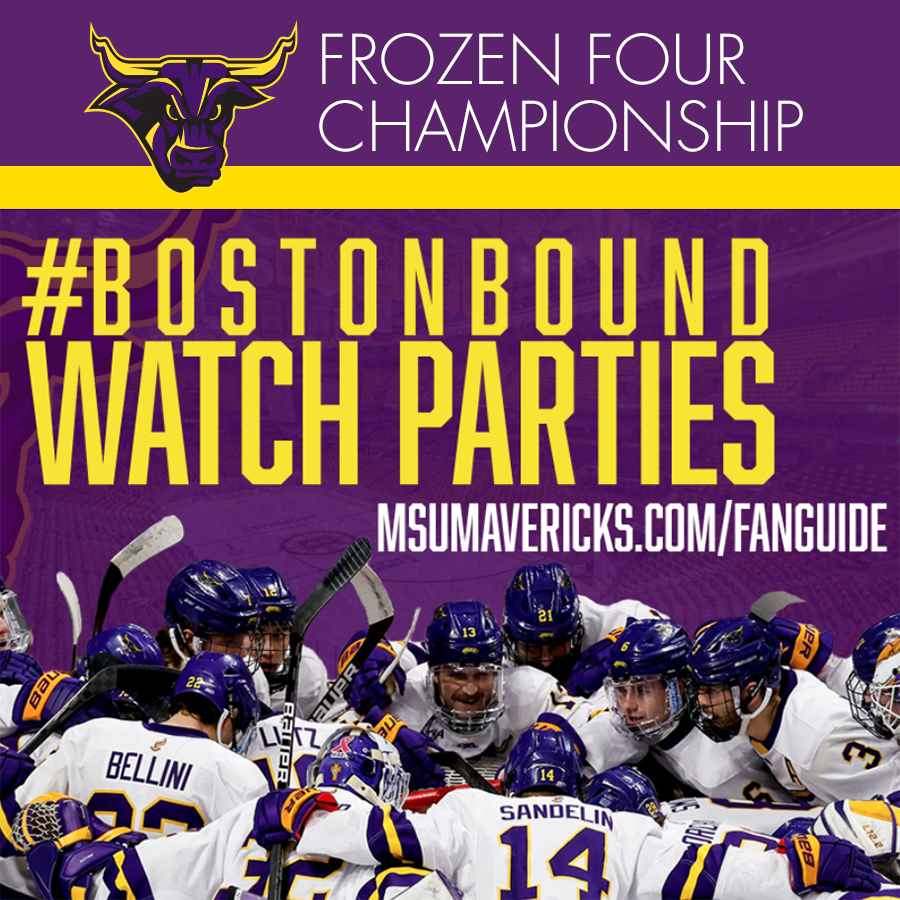 GO MAVS! CSU Watch Party Among Frozen Four Championship Viewing Locations