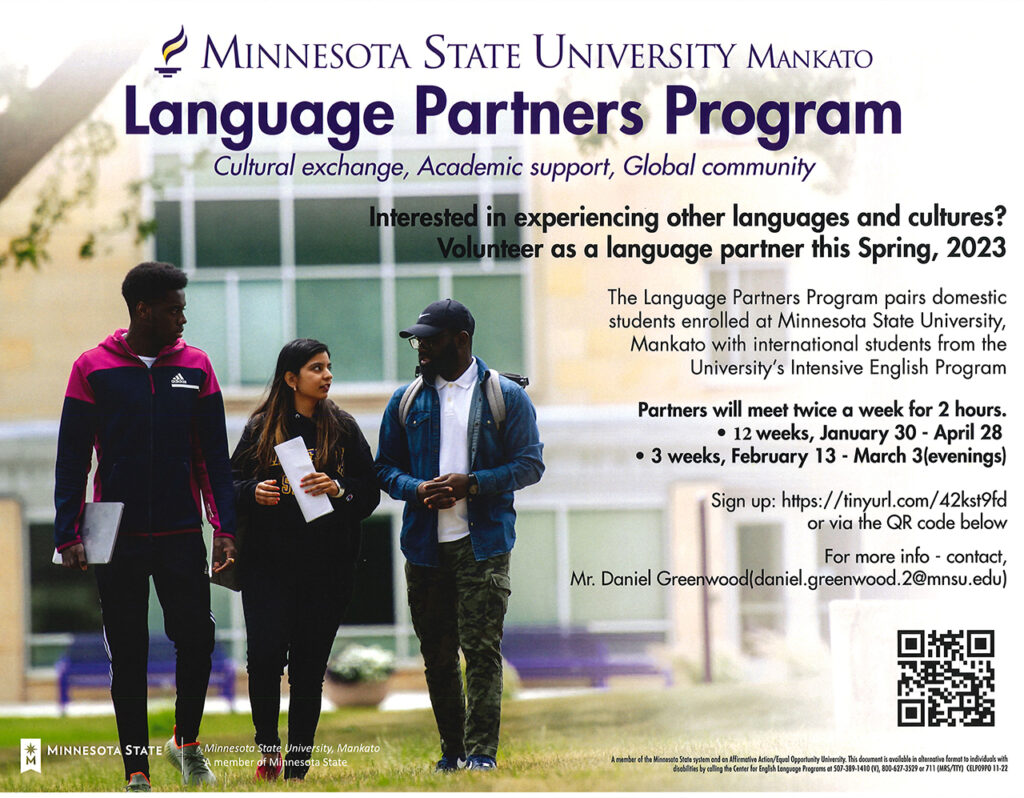 Language Partners poster