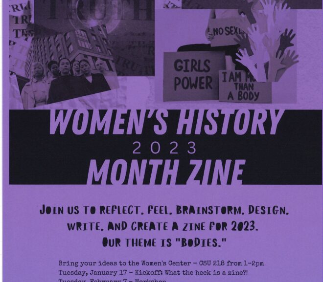 Share your Voice for Women’s History Month