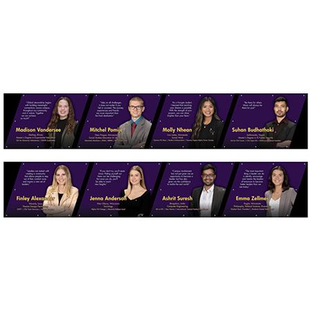 Eight Student Leaderships Recognized on the CSU Spring 2023 BEST Board in the Hearth Lounge