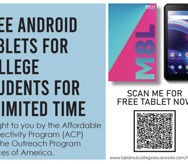 Receive a Free Android Tablet