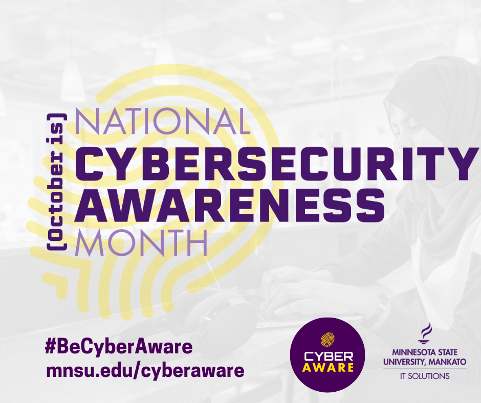 October Is National Cybersecurity Awareness Month