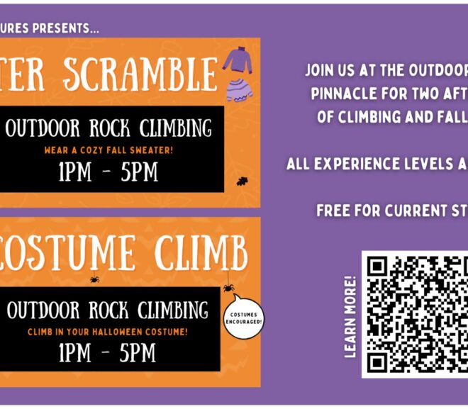 Climb in Your Costume!