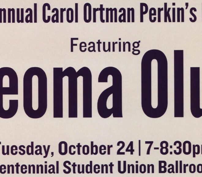 15th Annual Carol Ortman Perkins Lecture
