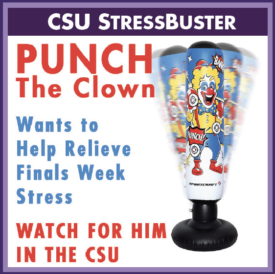 Beat Finals Stress with CSU Stress Busters