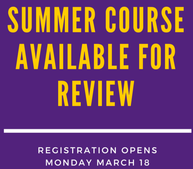 Accelerate your College Career with Summer Courses
