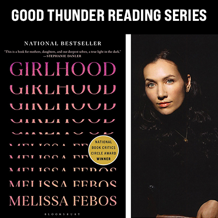 2023-24 Good Thunder Series Concludes April 4 with Author Melissa Febos