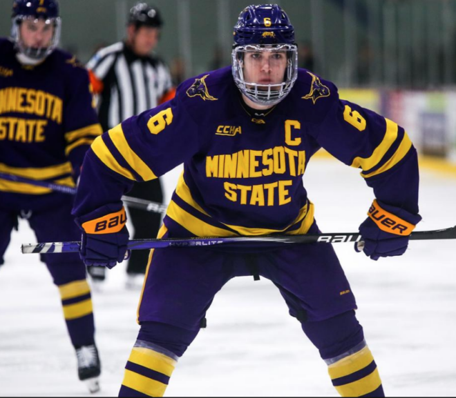 Sam Morton Wins CCHA Player of the Year