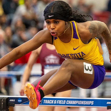 Denisha Cartwright Starts Outdoor Track & Field Season with NSIC Athlete of the Week Honors