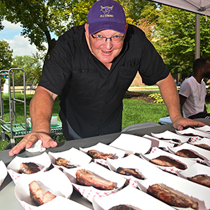 A Tradition of BBQ Ribs on Aug.  1 Concludes Summertime Fun Hosted by Student Activities