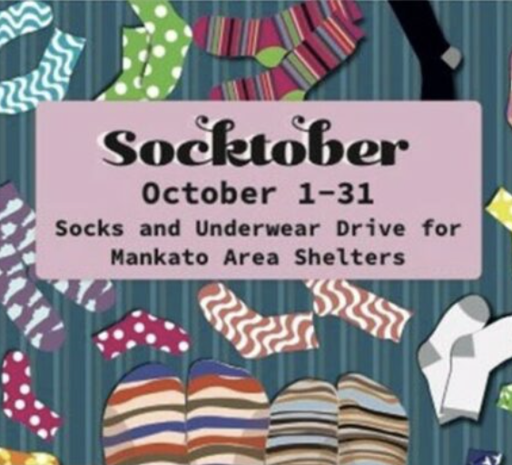 Mavs in Action Presents: Month-long Socktober Socks & Underwear Drive